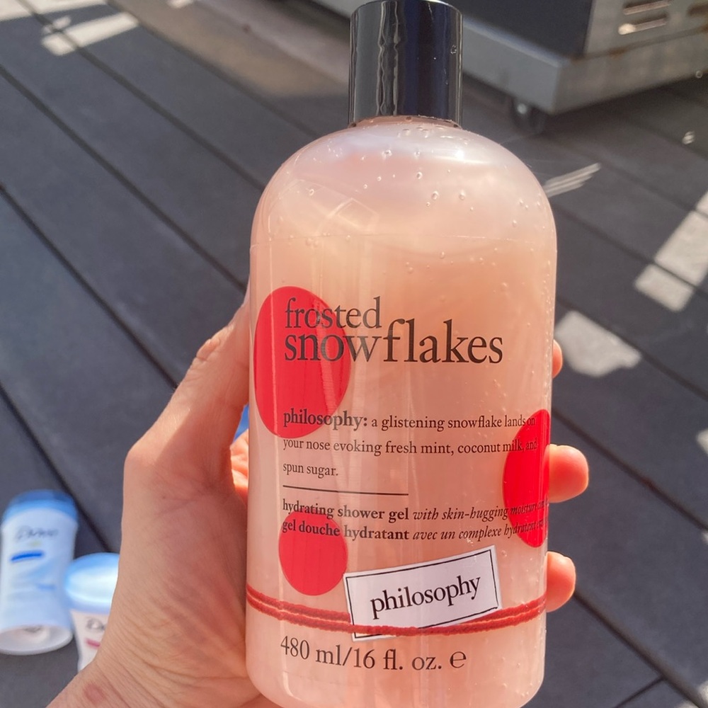 Philosophy Frosted Snowflakes Shower Gel - Red